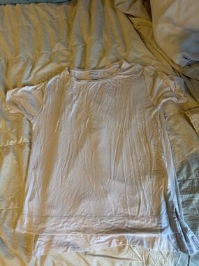 Rachel Zoe White Crewneck Tee
